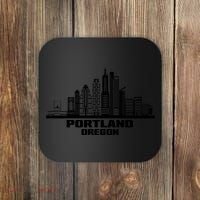 Portland Oregon State Skyline Coaster thumb 0