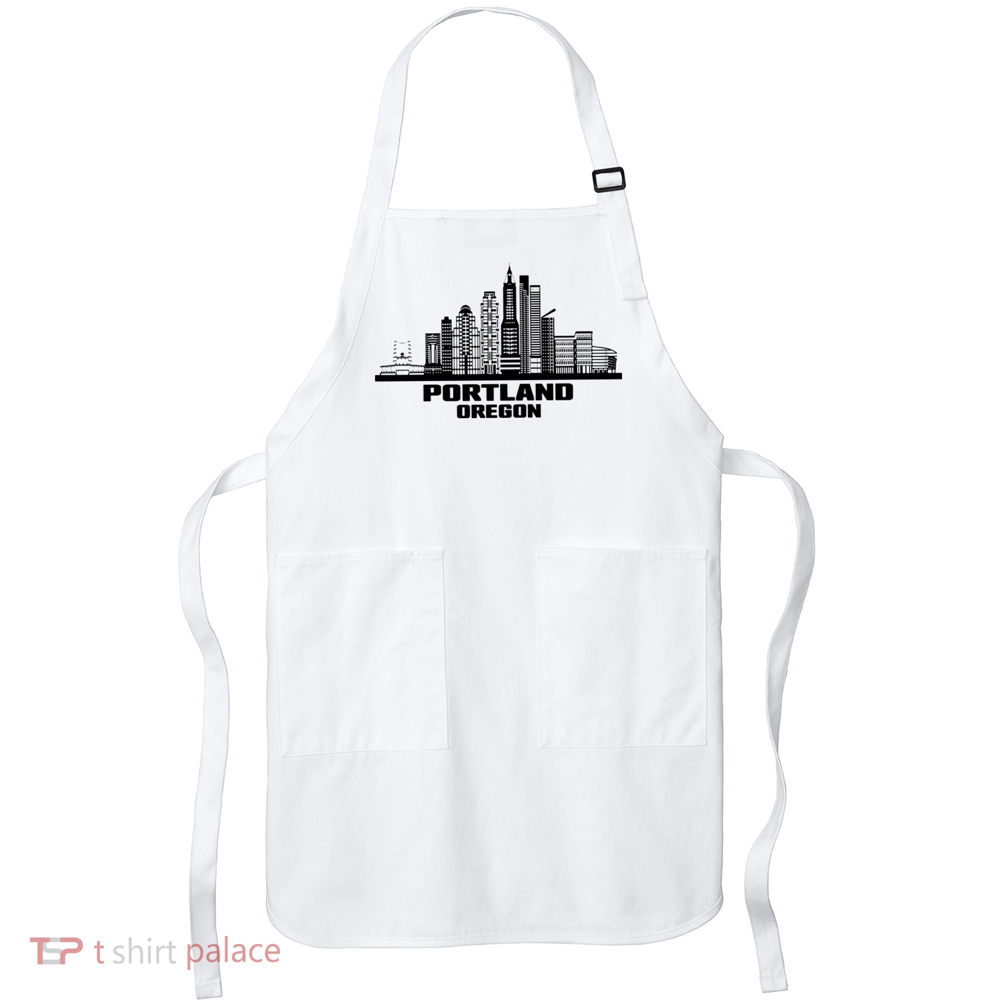 Portland Oregon State Skyline Apron