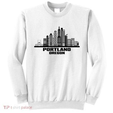 Portland Oregon State Skyline Sweatshirt