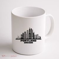 Portland Oregon State Skyline Coffee Mug thumb 1