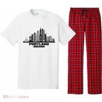 Portland Oregon State Skyline Pajama Set thumb 0