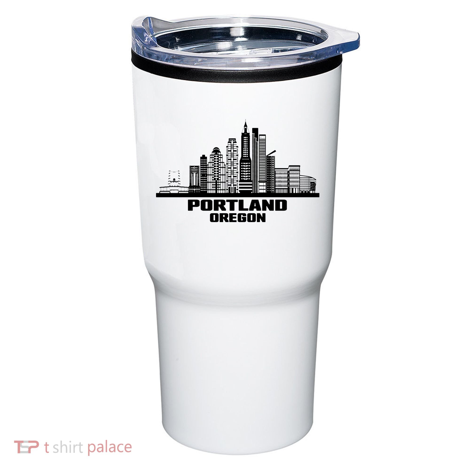 Portland Oregon State Skyline Tumbler