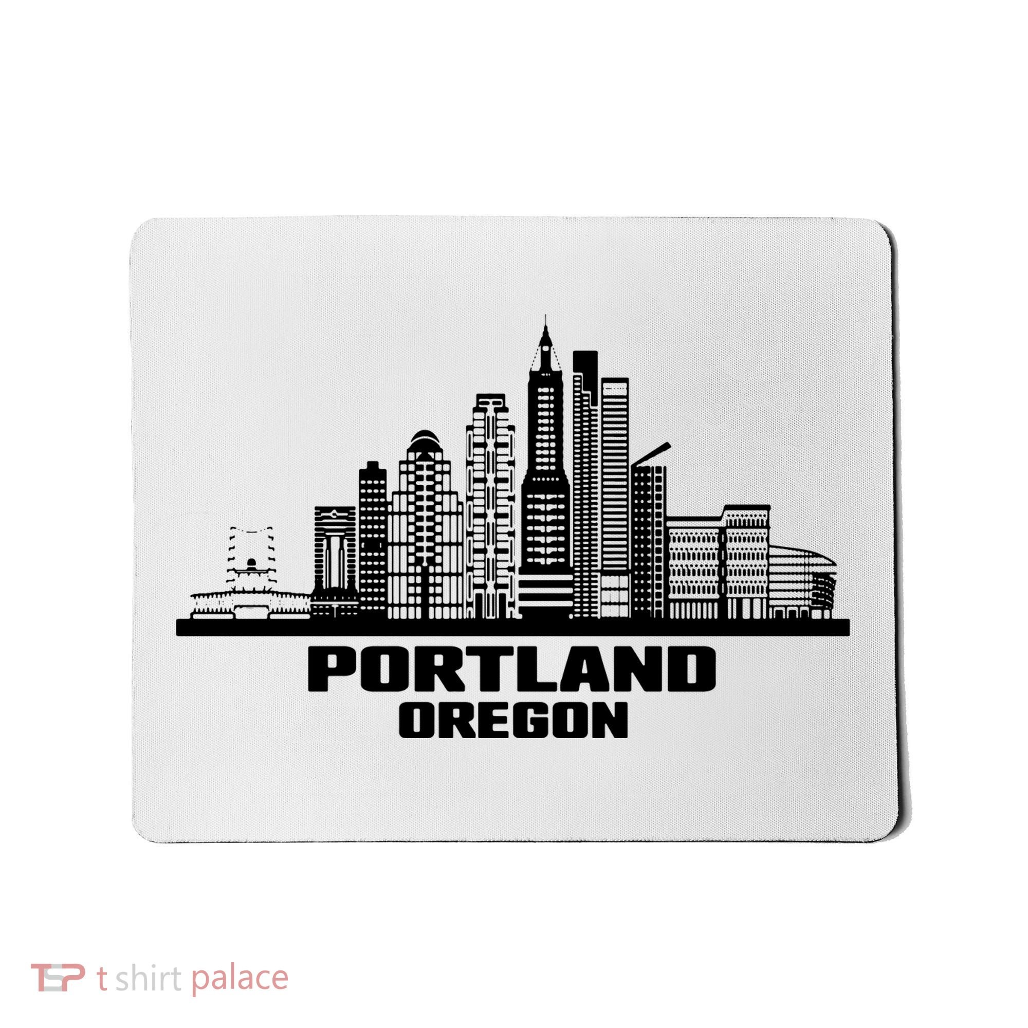 Portland Oregon State Skyline Mousepad