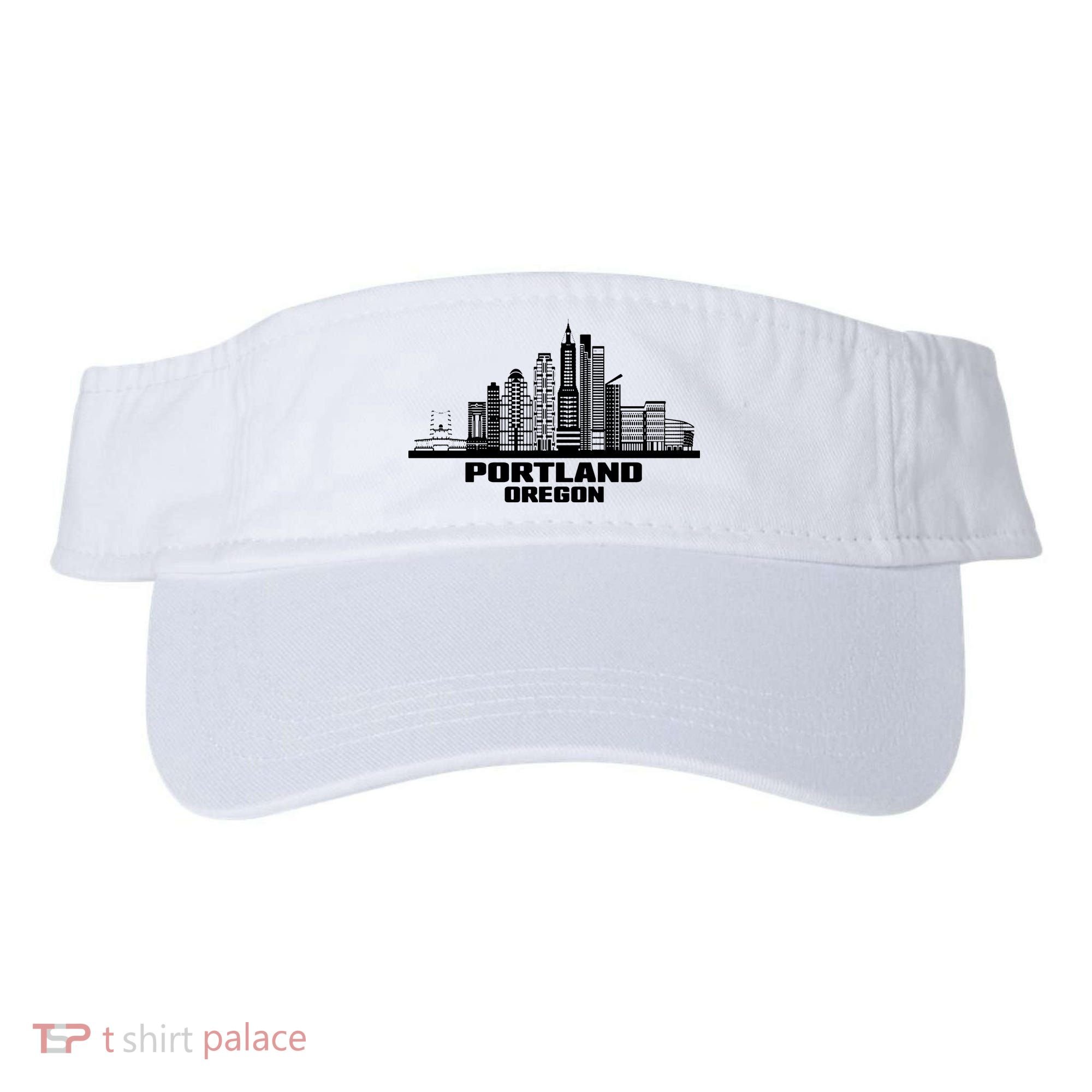 Portland Oregon State Skyline Visor