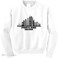 Portland Oregon State Skyline Kids Sweatshirt thumb 0