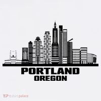 Portland Oregon State Skyline Kids Sweatshirt thumb 2