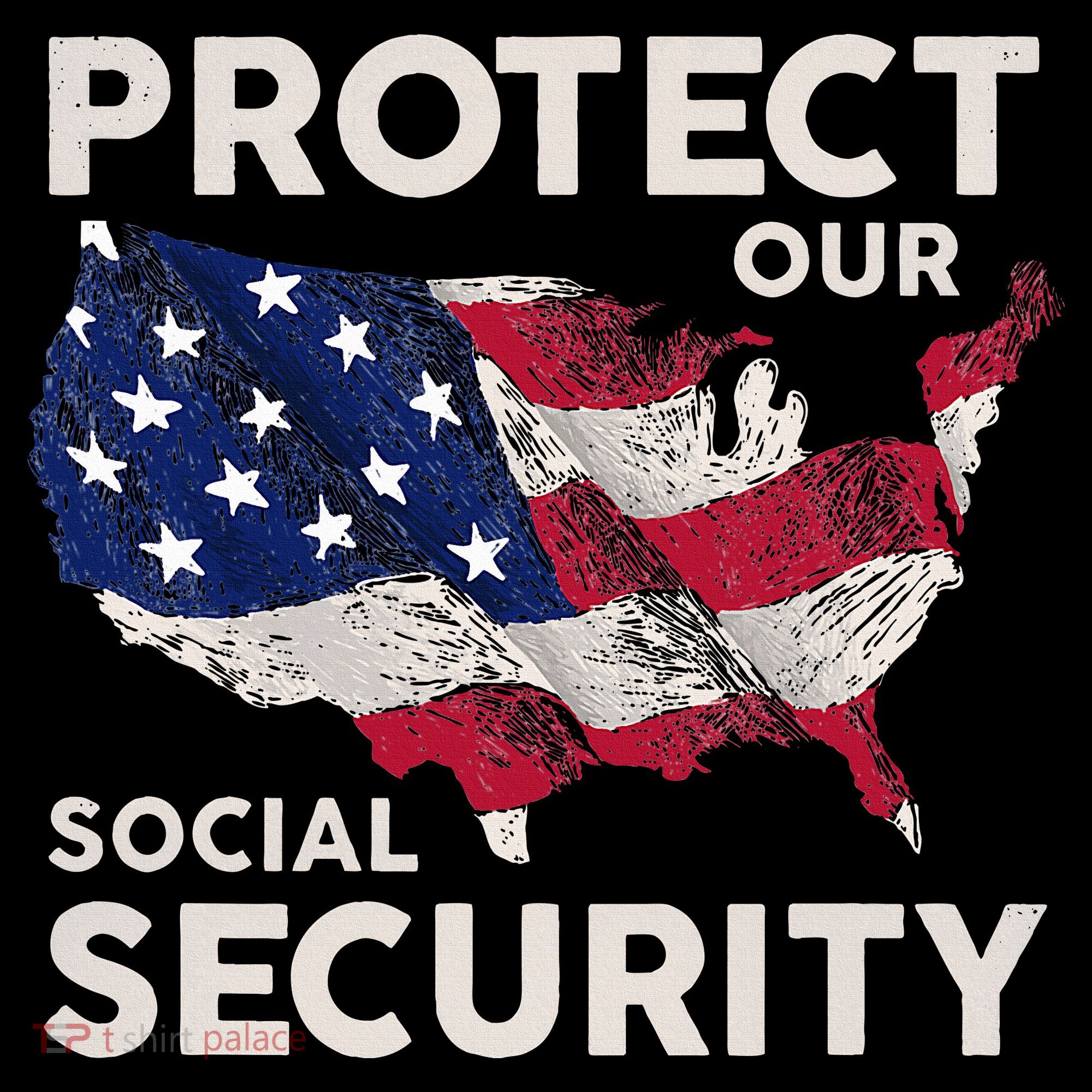 Protect Our Social Security Women's Long Sleeve Shirt