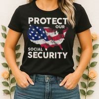 Protect Our Social Security Women's T-Shirt thumb 2