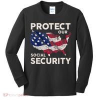 Protect Our Social Security Kids Long Sleeve Shirt thumb 0