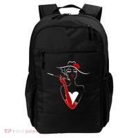 Posh Lady Smoking Cigarette Holder Backpack thumb 0