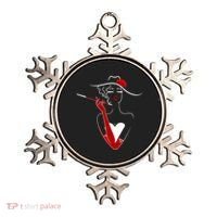 Posh Lady Smoking Cigarette Holder Ornament thumb 0