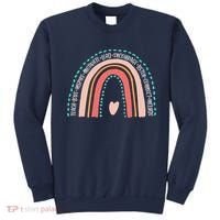 Positive Teacher Inspire Rainbow Sweatshirt thumb 0