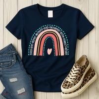 Positive Teacher Inspire Rainbow Women's T-Shirt thumb 3