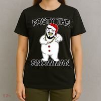 Posty The Snowman T-Shirt thumb 4