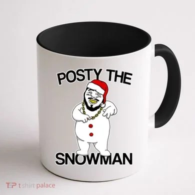 Posty The Snowman Coffee Mug back