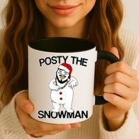 Posty The Snowman Coffee Mug thumb 3