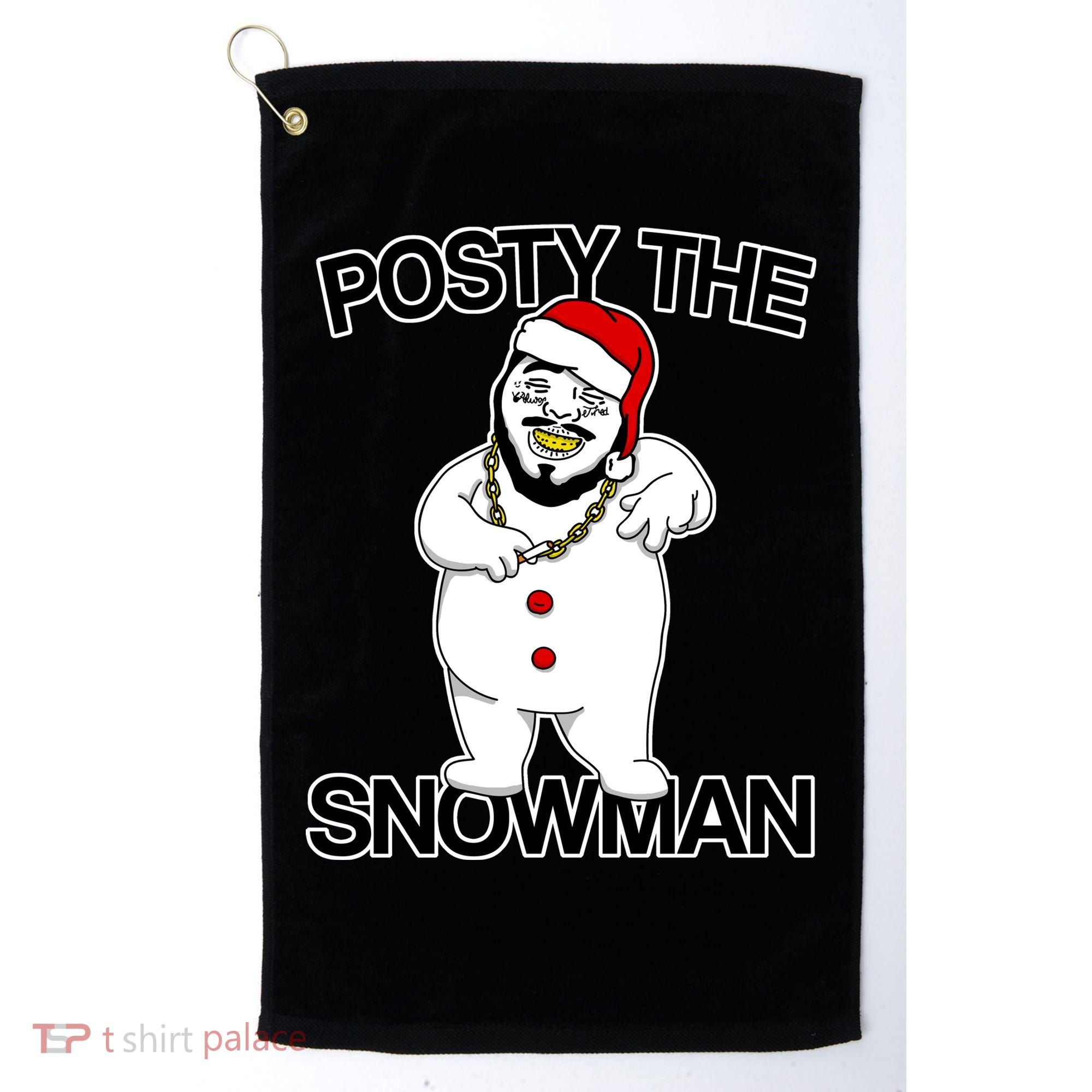 Posty The Snowman Golf Towel