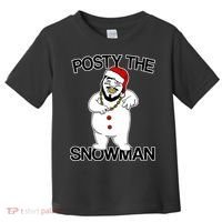 Posty The Snowman Toddler T-Shirt thumb 0