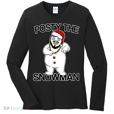 Posty The Snowman Women's Long Sleeve Shirt