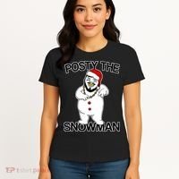 Posty The Snowman Women's T-Shirt thumb 4
