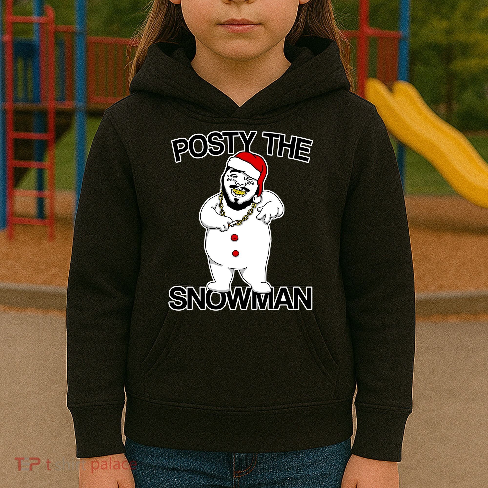 Posty The Snowman Kids Hoodie