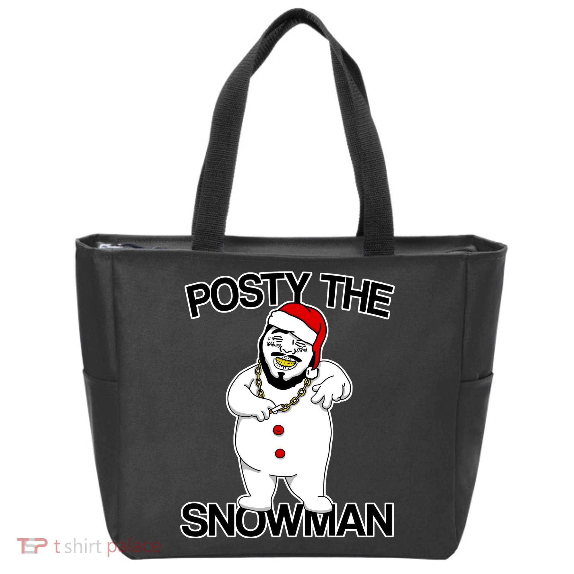 Posty The Snowman Tote Bag