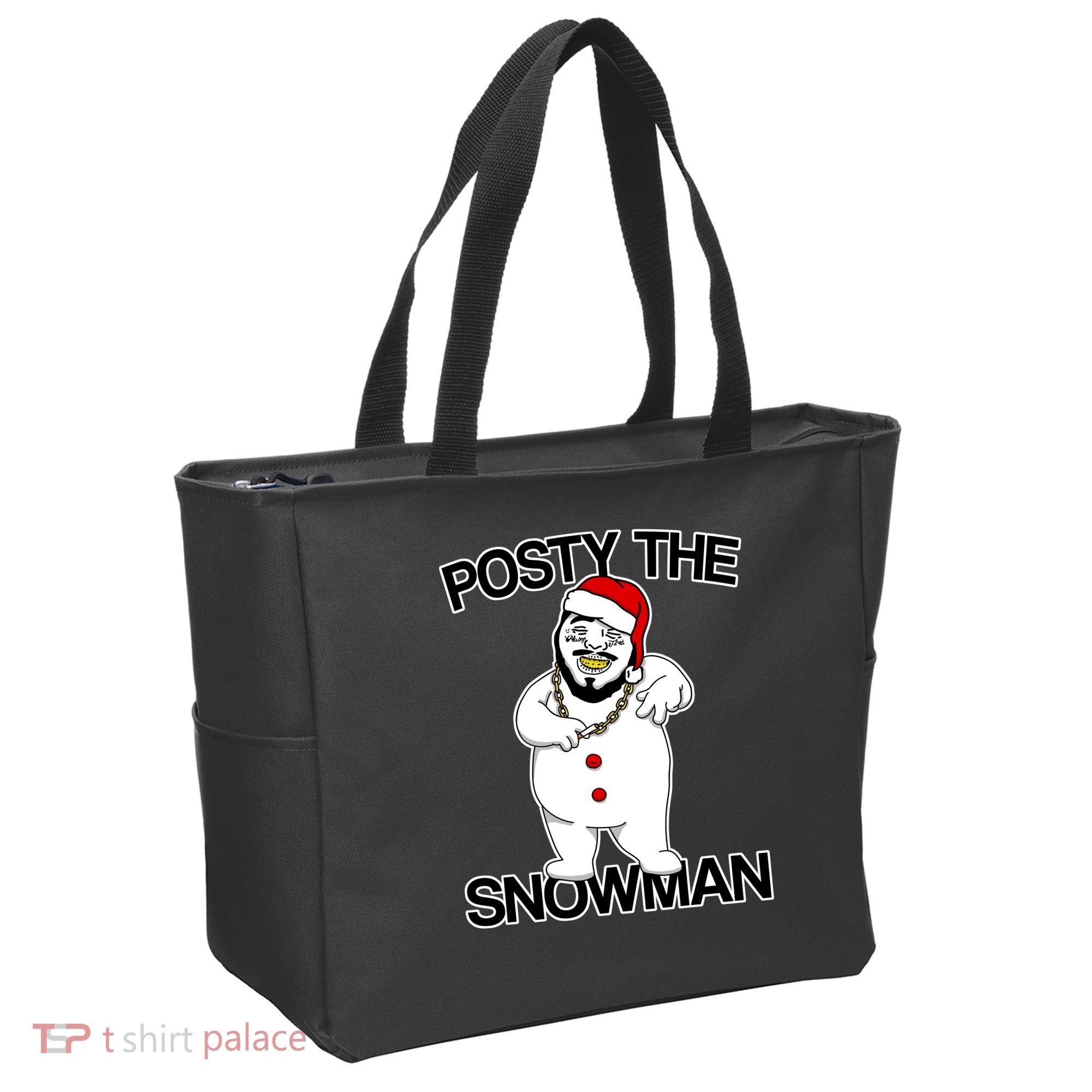 Posty The Snowman Tote Bag