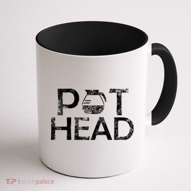 Pot Head Coffee Mug back