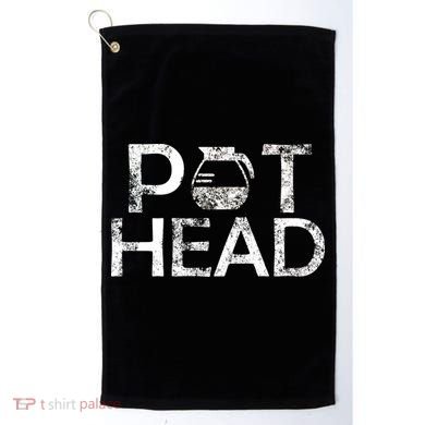Pot Head Golf Towel