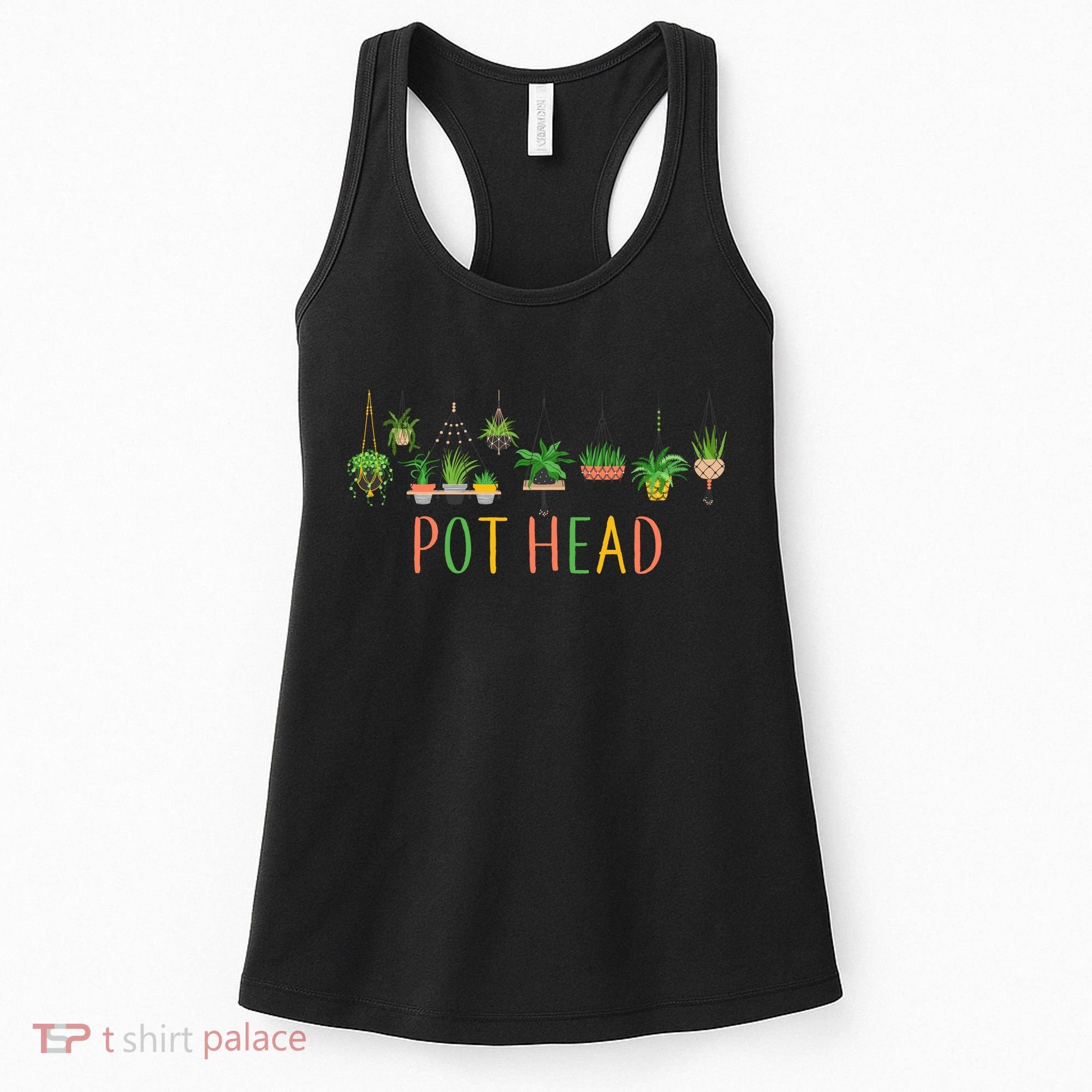 Pot Head For Plant lovers Women's Tank Top