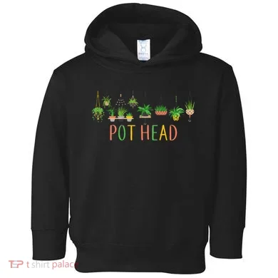 Pot Head For Plant lovers Toddler Hoodie