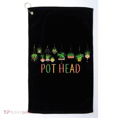 Pot Head For Plant lovers Golf Towel