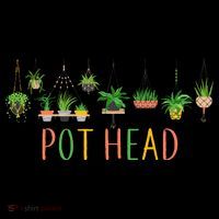 Pot Head For Plant lovers Kids Hoodie thumb 5
