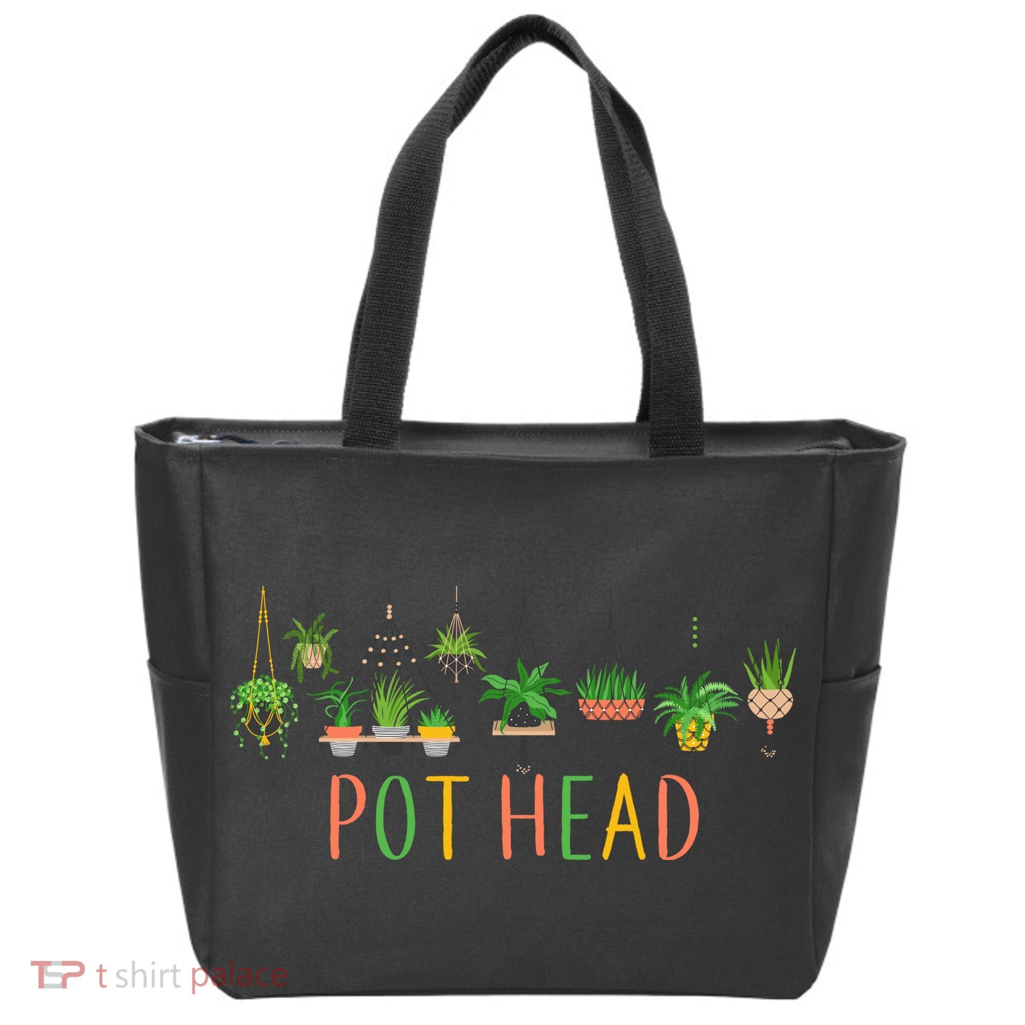 Pot Head For Plant lovers Tote Bag