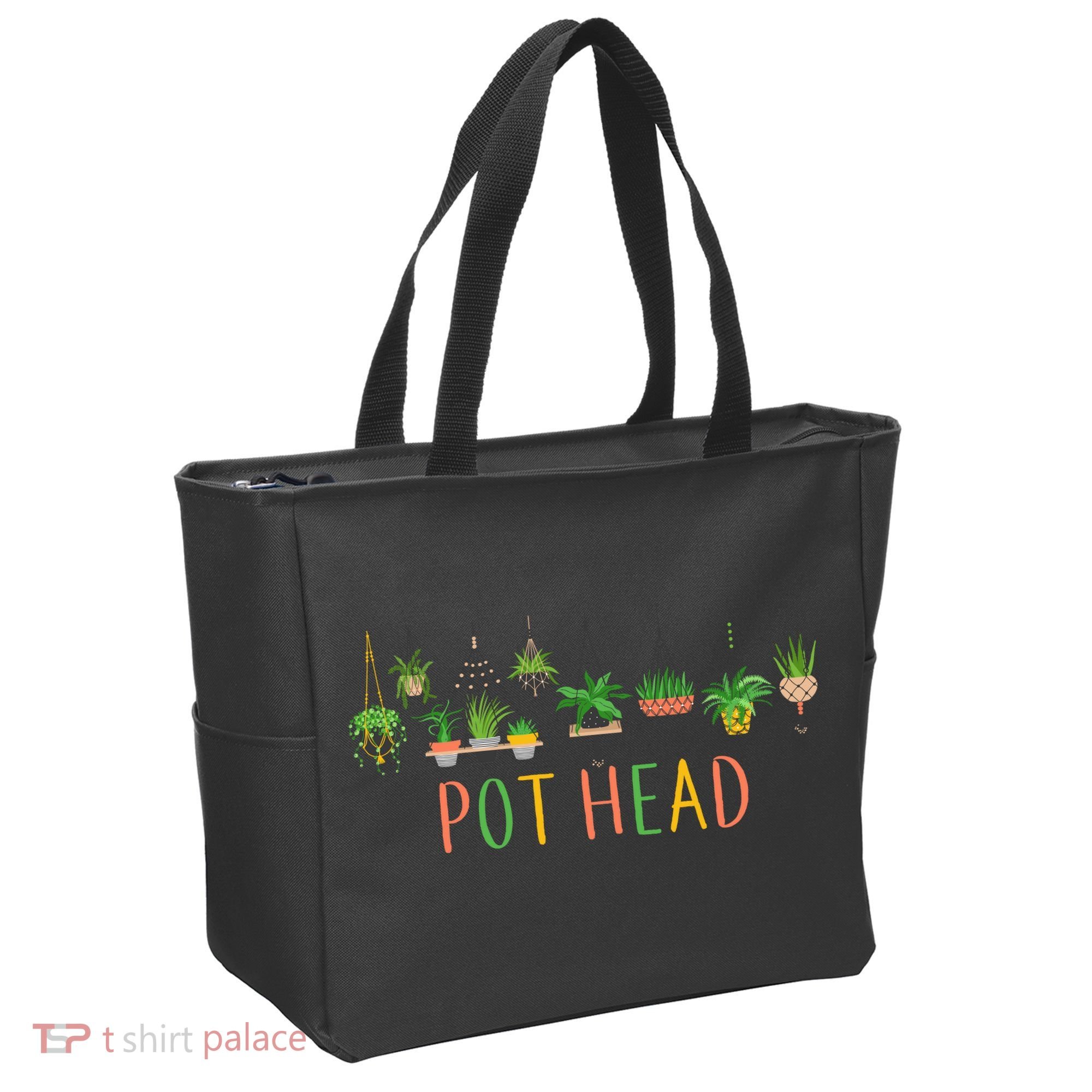 Pot Head For Plant lovers Tote Bag