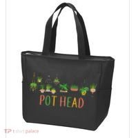 Pot Head For Plant lovers Tote Bag thumb 3