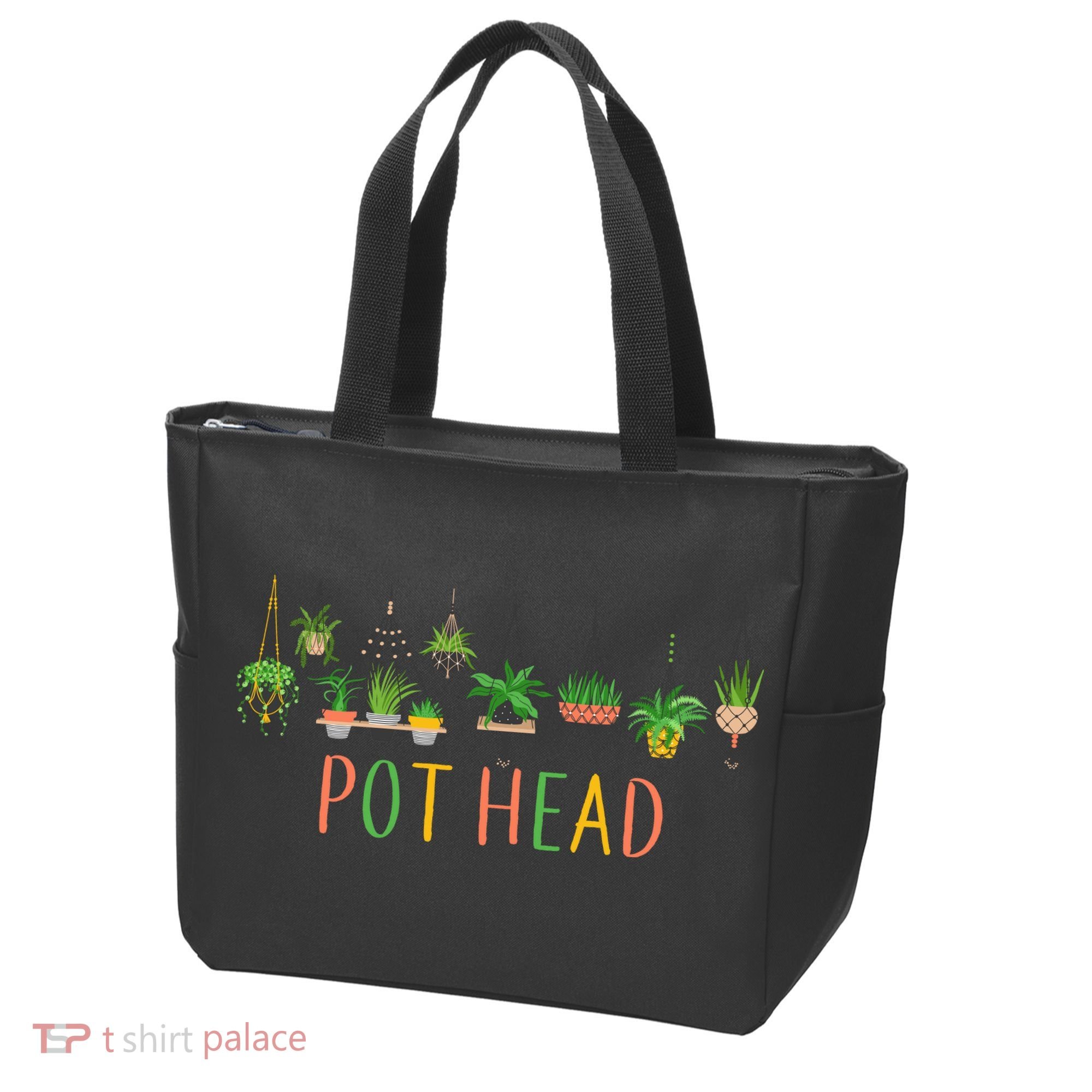 Pot Head For Plant lovers Tote Bag