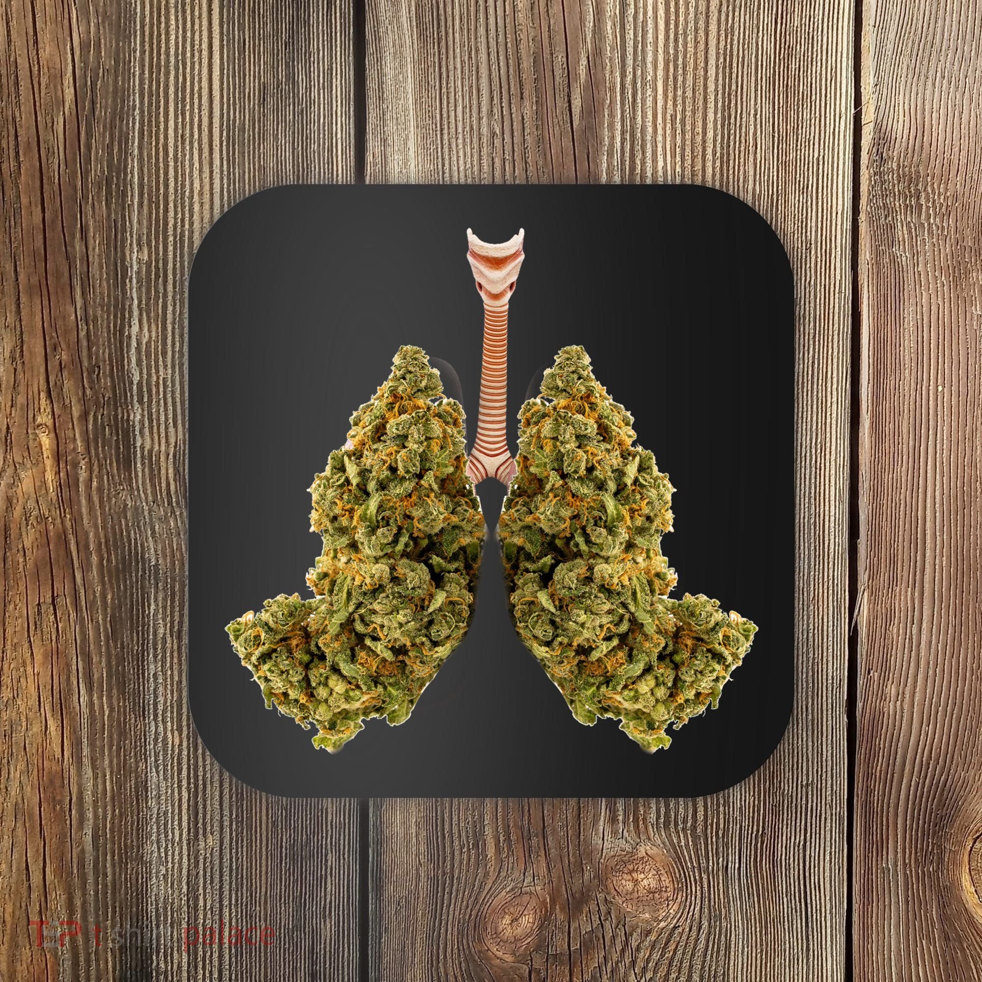 Pot Lungs Coaster
