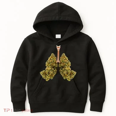 Pot Lungs Kids Hoodie