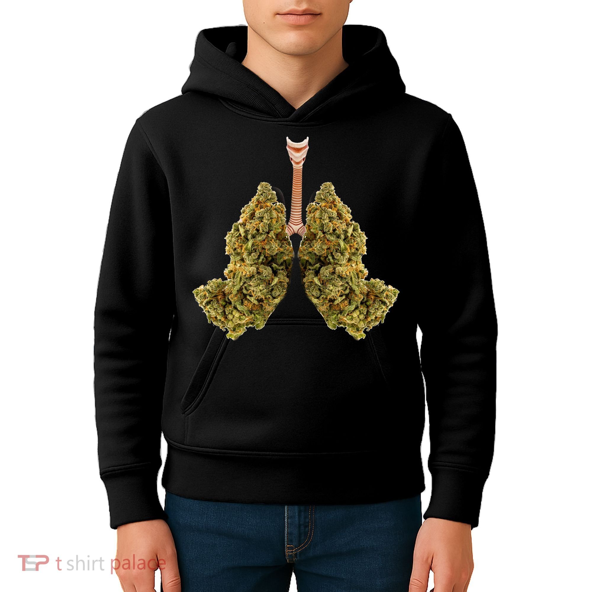 Pot Lungs Kids Hoodie