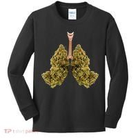 Pot Lungs Kids Long Sleeve Shirt thumb 0