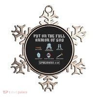 Put On The Full Armor Of God Funny Saying Christian Ornament thumb 0