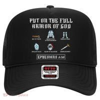 Put On The Full Armor Of God Funny Saying Christian Hat thumb 0