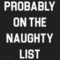 Probably On The Naughty List Funny Christmas Women's Sweatshirt thumb 2