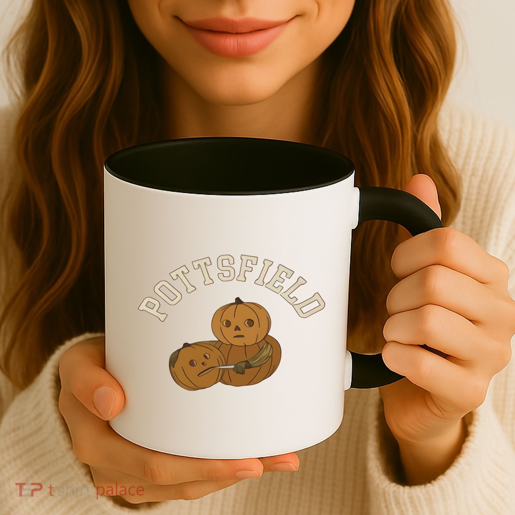 Pottsfield Over The Garden Wall Halloween Wear Pumpkin Coffee Mug