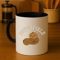 Pottsfield Over The Garden Wall Halloween Wear Pumpkin Coffee Mug thumb 4