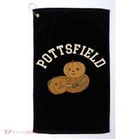 Pottsfield Over The Garden Wall Halloween Wear Pumpkin Golf Towel thumb 0