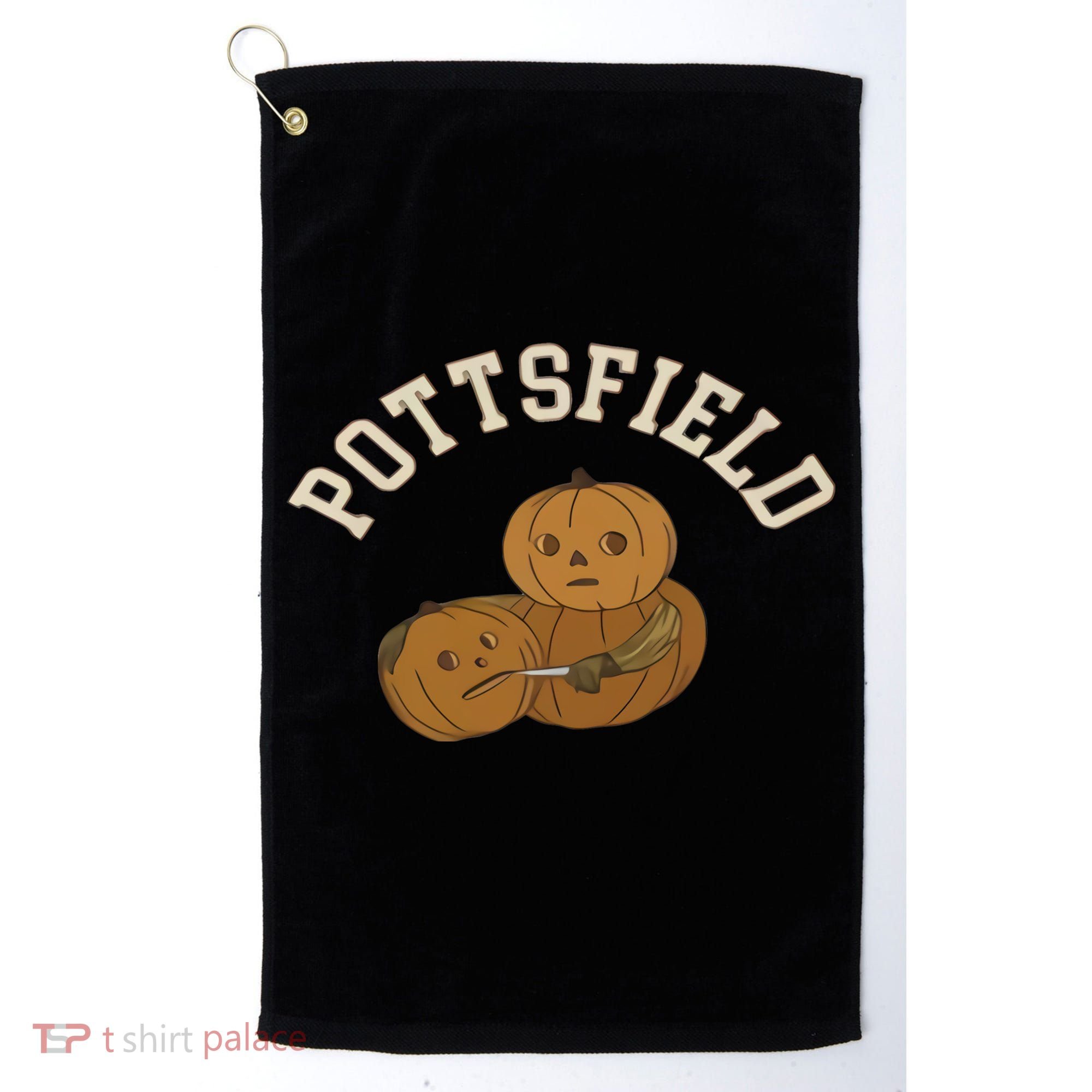 Pottsfield Over The Garden Wall Halloween Wear Pumpkin Golf Towel