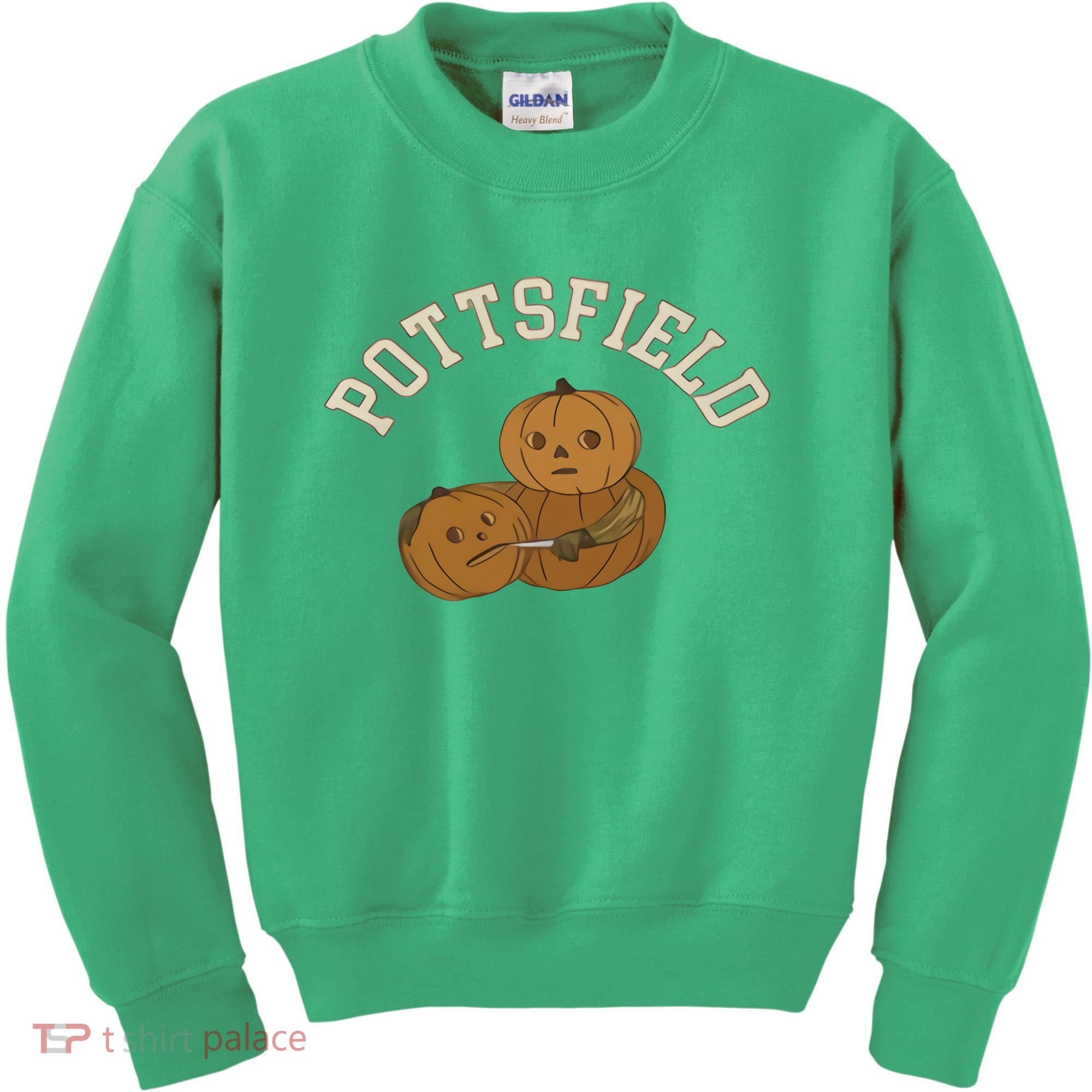 Pottsfield Over The Garden Wall Halloween Wear Pumpkin Kids Sweatshirt
