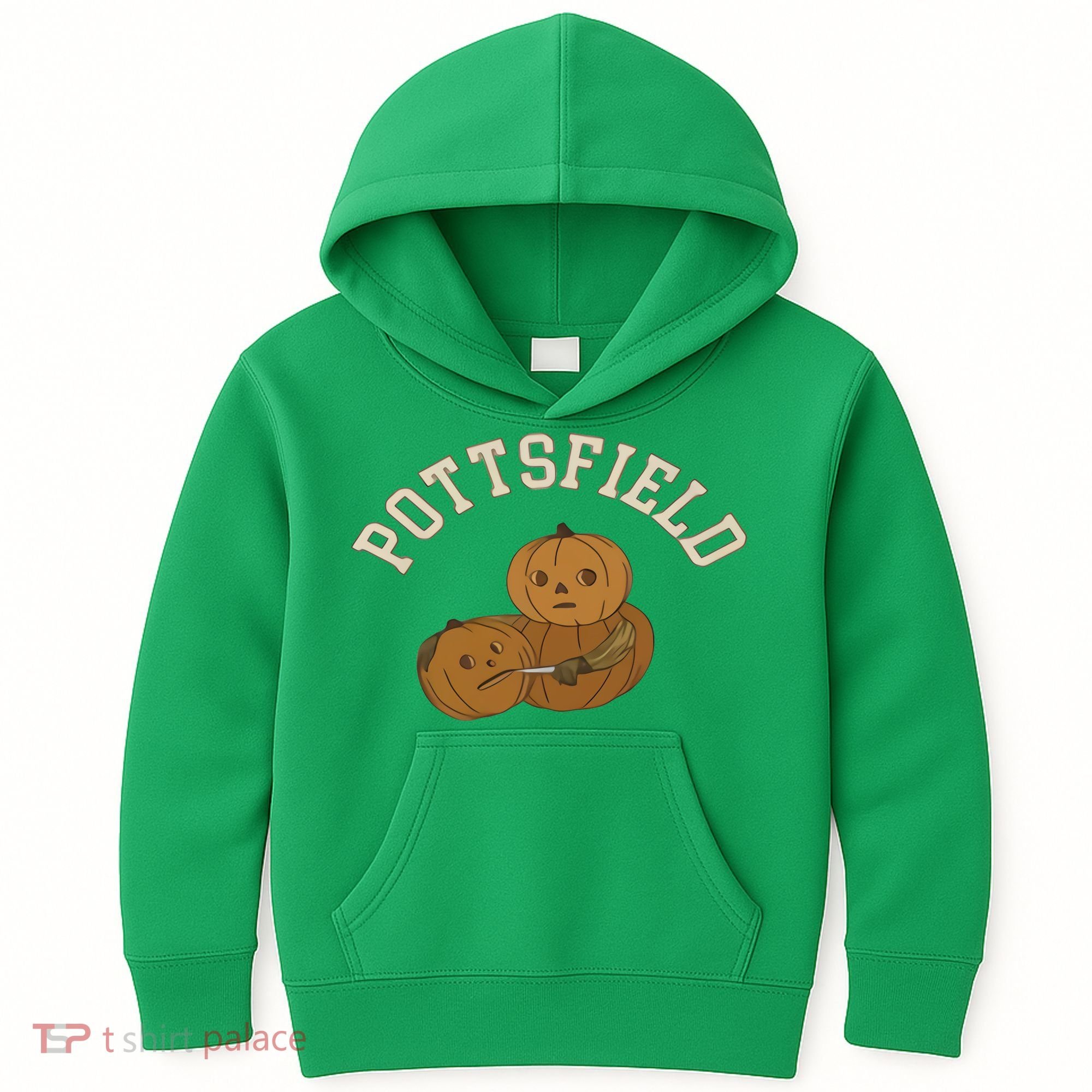 Pottsfield Over The Garden Wall Halloween Wear Pumpkin Kids Hoodie